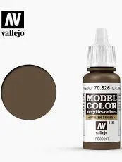 vallejo-model-color-70-826-german-camo-modellbaufarbe-17ml-matt-braun image 1