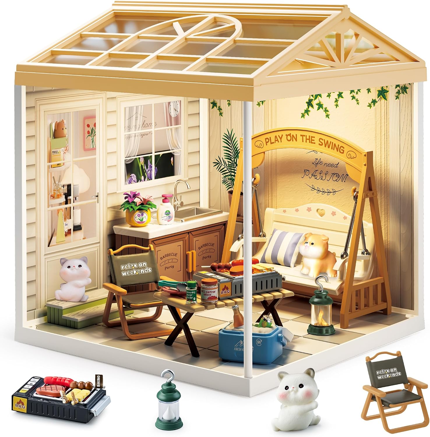 fairy-care-fc-dbs8010-dreamy-bay-scene-miniaturhaus-courtyard image 2