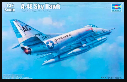 trumpeter-02266-a-4e-skyhawk-flugzeug-bausatz-1-32 image 1