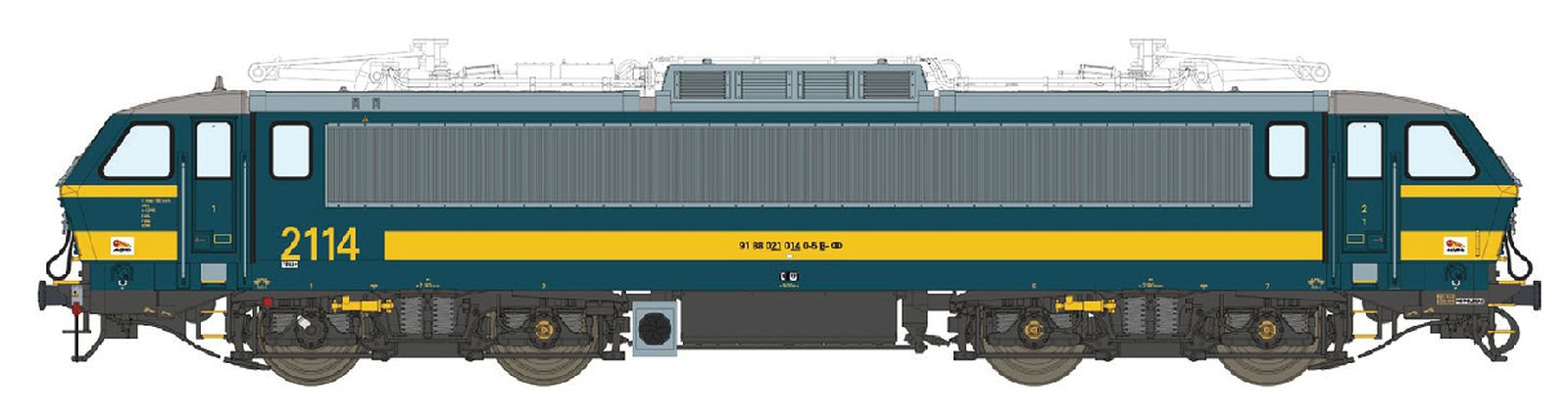 hobbytrain-hle-21-e-lok-sncb-ep-vi-mit-sound image 1
