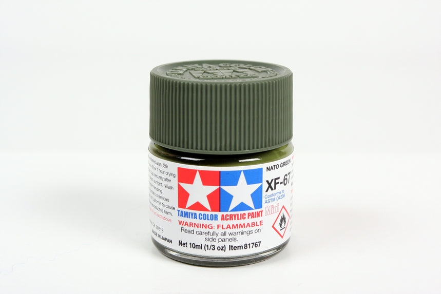 tamiya-81767-xf67-nato-green-acrylfarbe-10ml-matt image 1