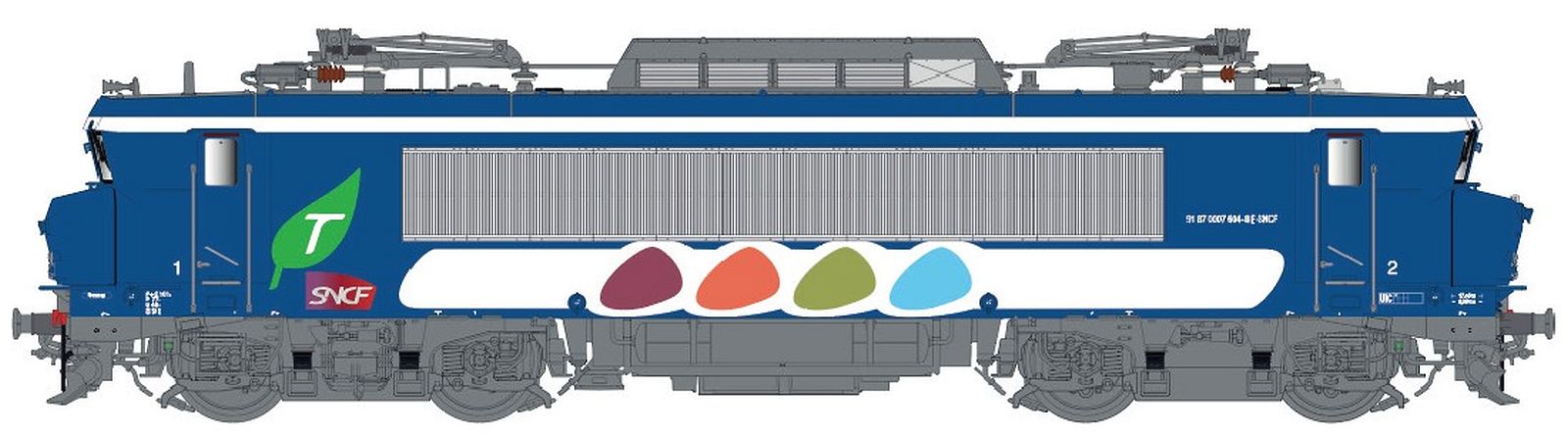 hobbytrain-elektrolok-bb-7613-sncf-transilien-e-lok-ep-v-vi image 1