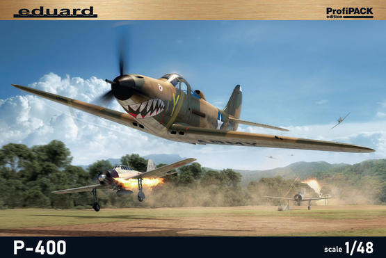 eduard-08092-p-400-profipack-flugzeugmodell-1-48 image 1