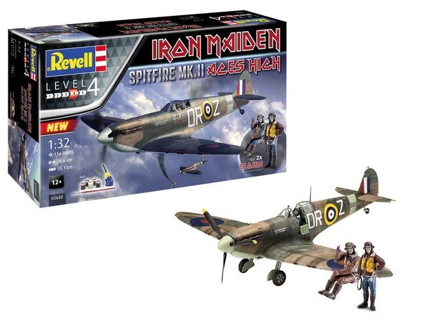 revell-5688-spitfire-mk-ii-aces-high-flugzeug-1-32 image 1