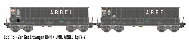 hobbytrain-g-terwagen-2er-set-erzwagen-dmh-sncf-spur-n image 1