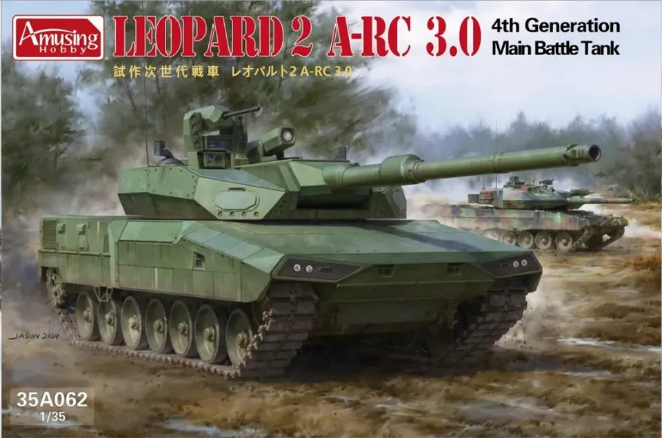 amusing-hobby-35a062-leopard-2a-rc-3-0-panzerbausatz-1-35-modern image 1