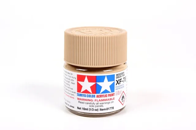 tamiya-xf78-wooden-deck-tan-acrylfarbe-10ml-matt image 1