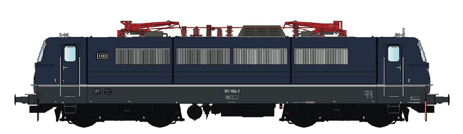 hobbytrain-elektrolok-br-181-104-db-sound-ep-ivb image 1