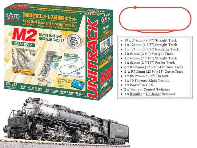 hobbytrain-class-4000-big-boy-start-set-dampflok-up image 1
