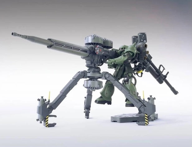 bandai-hggt-ms-06-zaku-ii-modellbausatz-1-144-thunderbolt-big-gun image 3