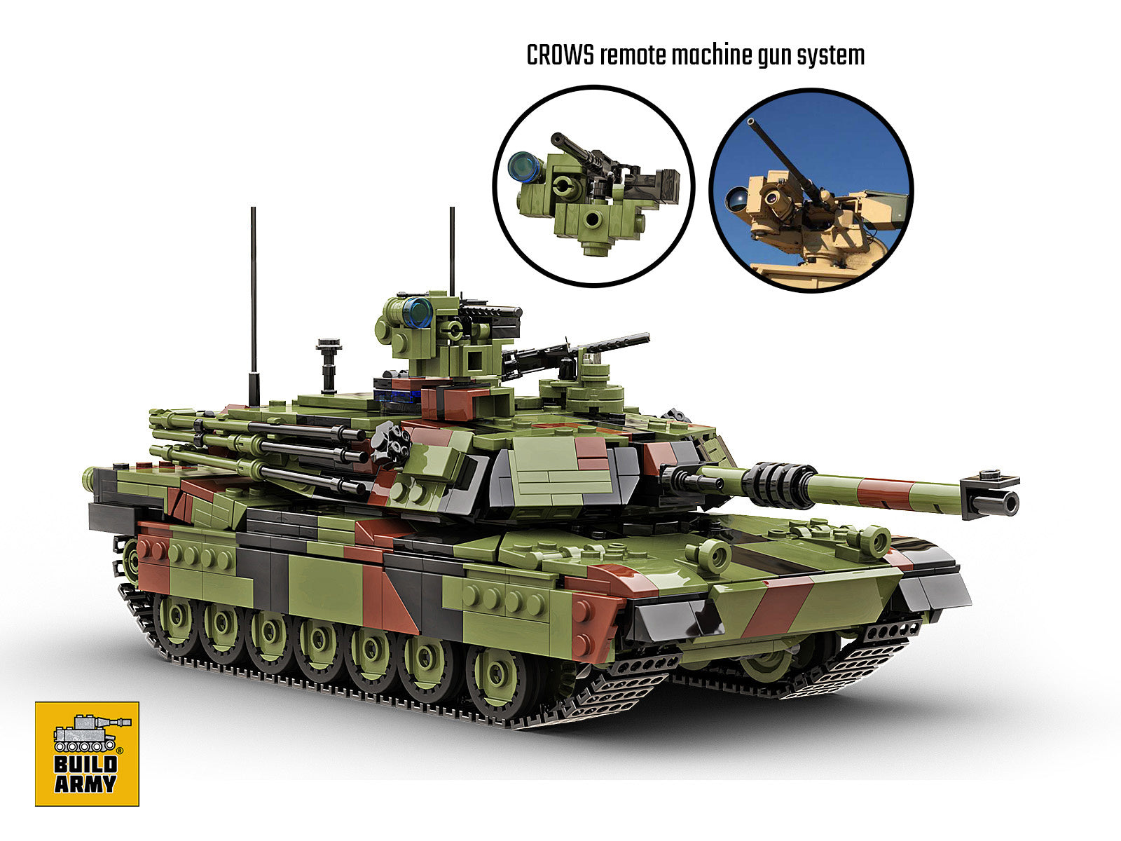 build-army-bam003-abrams-m1a2-panzer-klemmbausteine-1377-teile image 2