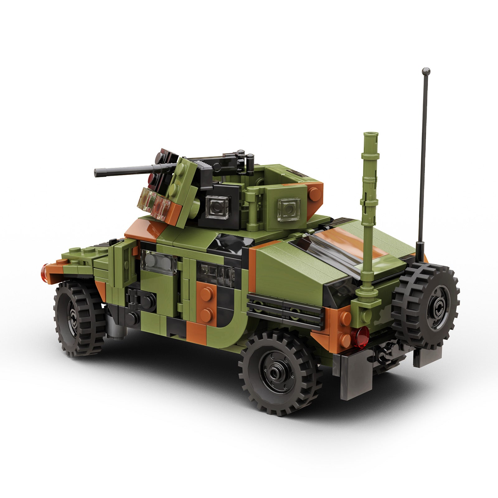build-army-bam000-humvee-m1151-truck-405-teile image 3