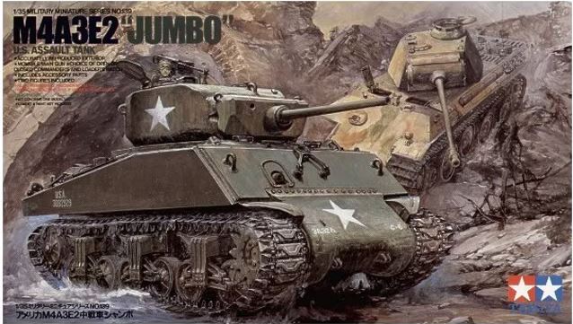 tamiya-35139-m4a3e2-jumbo-panzer-modellbausatz-1-35-ww2 image 1