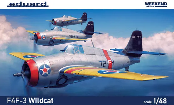 eduard-84193-f4f-3-wildcat-flugzeugmodell-1-48-ww2 image 1