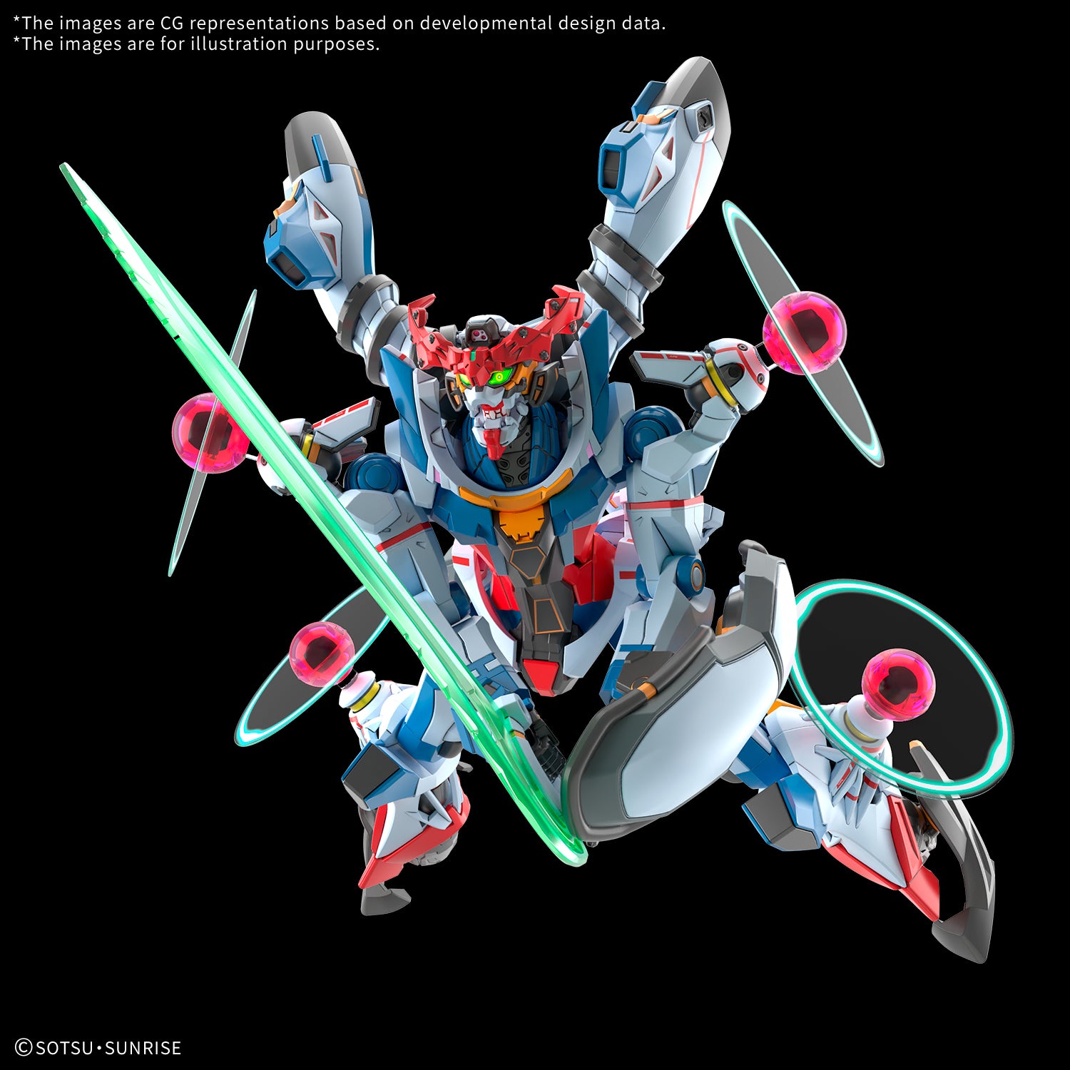 bandai-hg-gquuuuuux-endymion-unit-awakened-gunpla-1-144-bausatz image 4