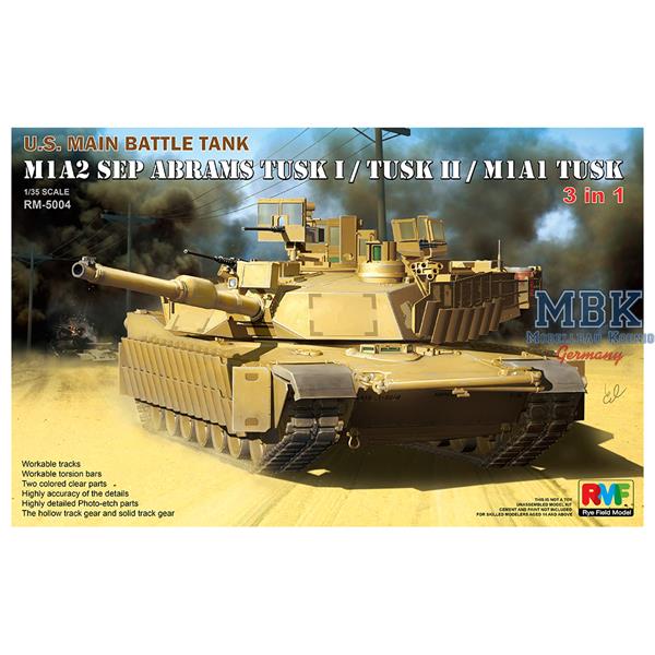 rye-field-5004-m1a2-abrams-panzer-bausatz-1-35-3in1 image 1