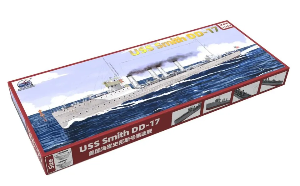 cy101-uss-smith-destroyer-schiffsmodell-1-350-bausatz image 1