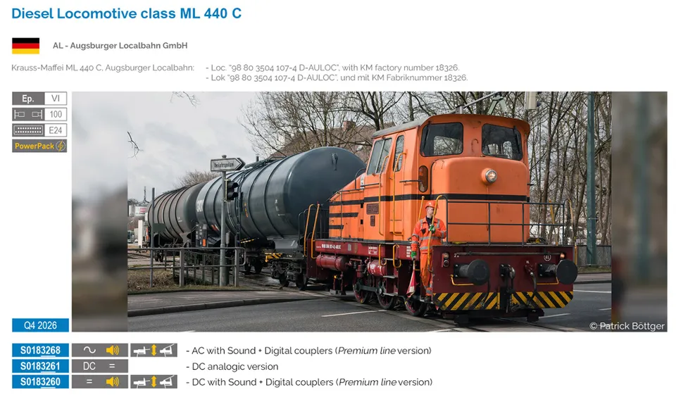 hobbytrain-ml-440-c-diesellok-augsburger-lokalbahn-dc-sound image 1