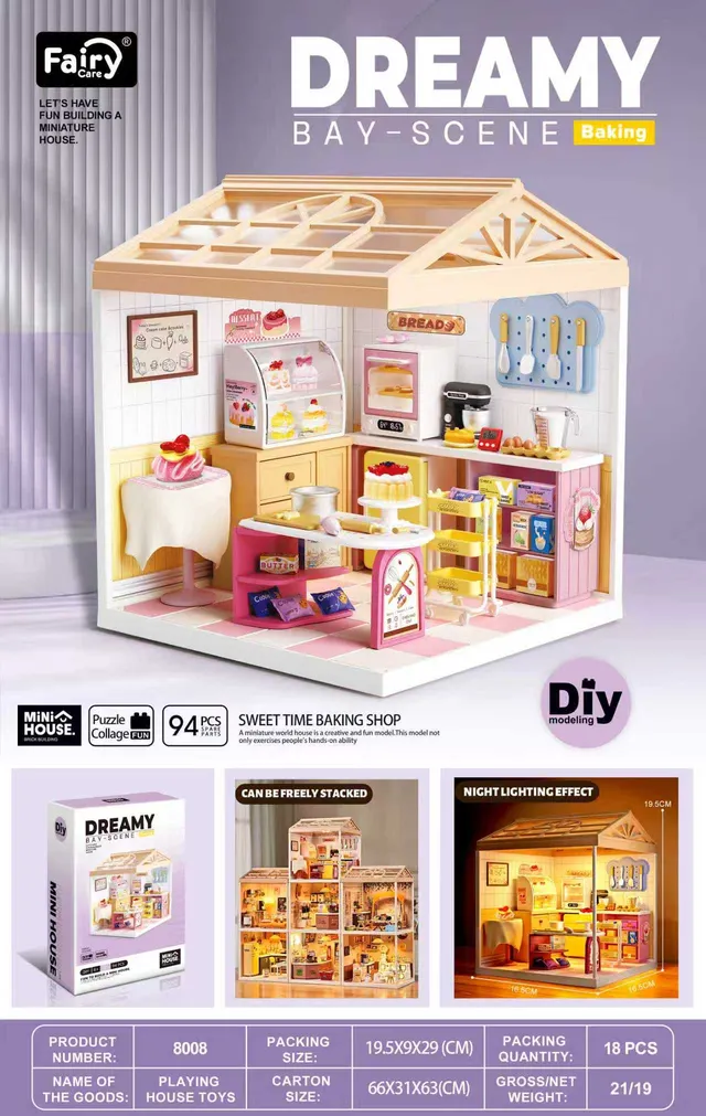 fairy-care-dreamy-bay-scene-backstube-miniaturhaus image 1