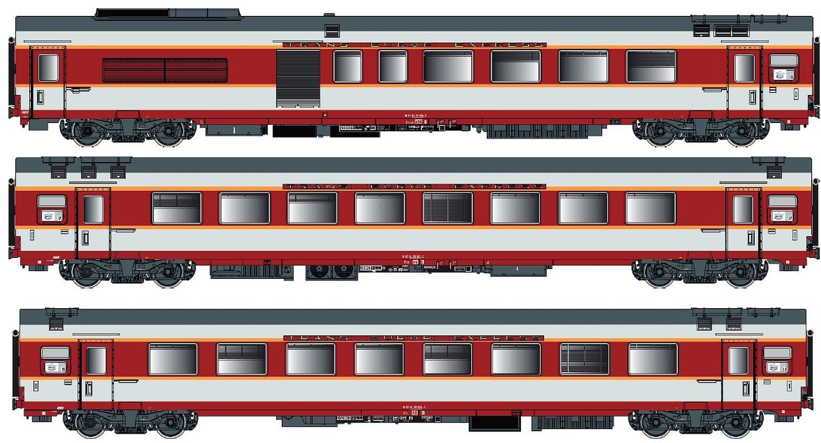 hobbytrain-personenwagen-gc-sncf-etendard-3er-set-ep-iv-a image 1