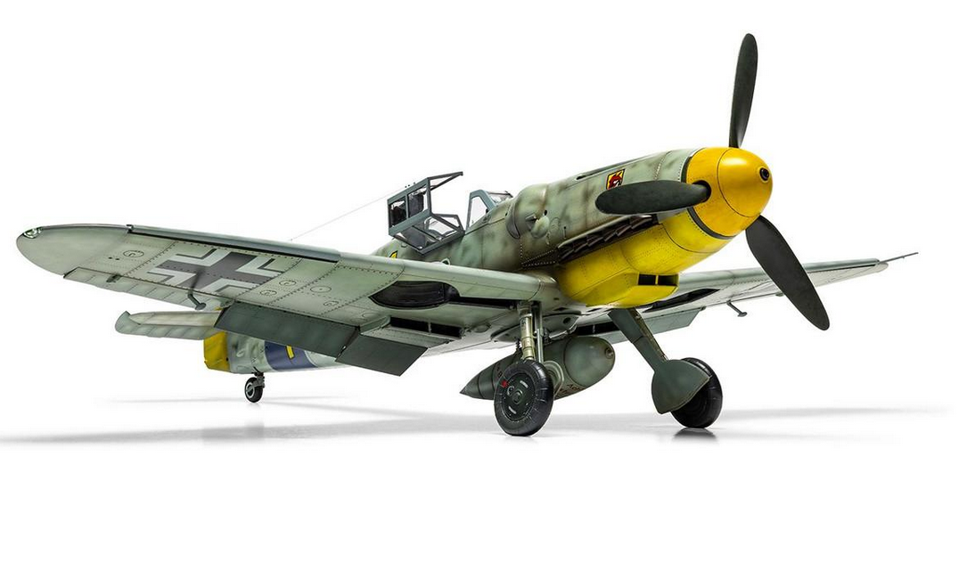 airfix-17003-bf109-g-5-g-6-flugzeug-bausatz-1-24-motor image 5
