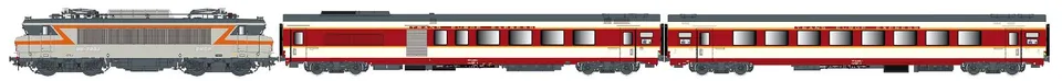 hobbytrain-bb-7200-personenzug-3-tlg-sncf-gc-ep-iv image 1
