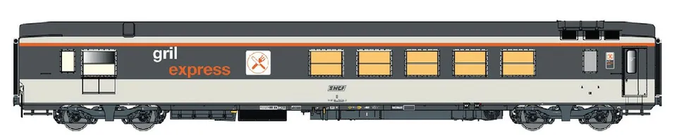hobbytrain-gril-express-ge-speisewagen-sncf-corail-ep-iv-ib image 1