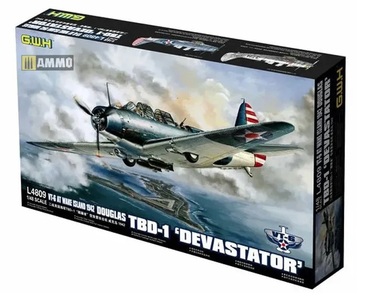 great-wall-hobby-l4809-tbd-1-devastator-flugzeug-1-48 image 1