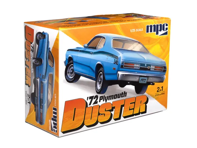 mpc-1972-plymouth-duster-1-25-auto-bausatz image 1