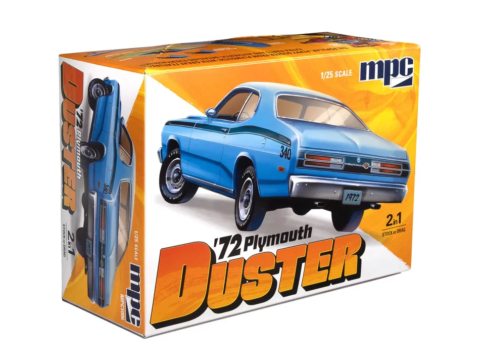 mpc-1972-plymouth-duster-1-25-auto-bausatz image 1