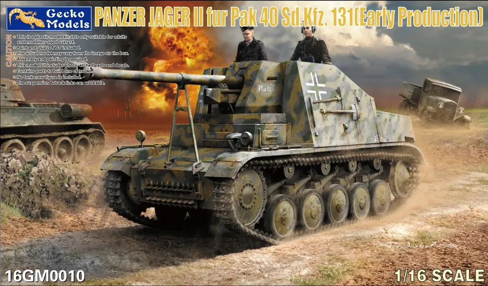 gecko-models-16gm0010-panzerj-ger-ii-1-16-bausatz-fr-h image 1