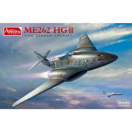 amusing-hobby-me-262-hg-iii-48a003-modellbausatz-1-48 image 2
