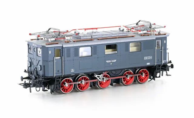 hobbytrain-e88-204-elektrolok-drg-graublau-ac image 1