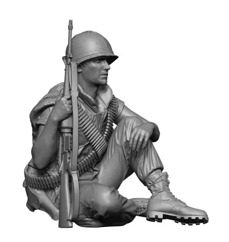h3-models-35103-us-rifleman-sitzend-figur-1-35 image 1