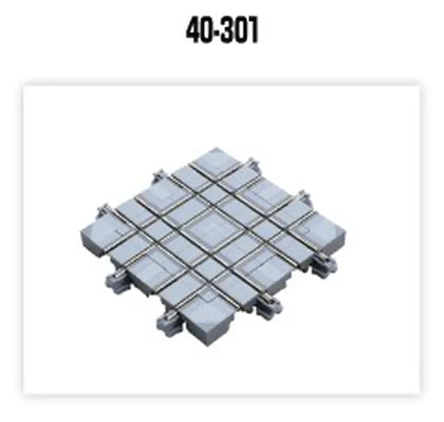 hobbytrain-unitram-kreuzung-90-grad-gleis-spur-n image 1