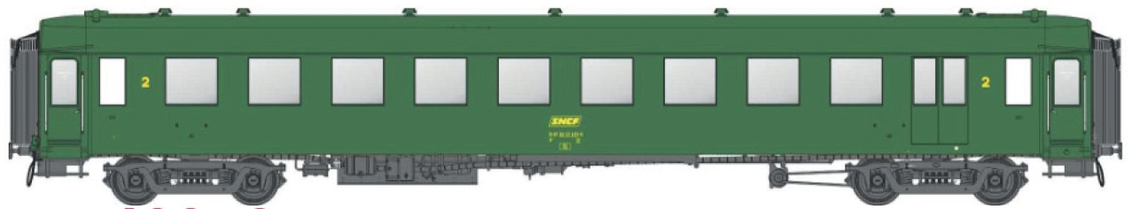 hobbytrain-personenwagen-ocem-b10-2-kl-sncf-ep-iva-spur-n image 1