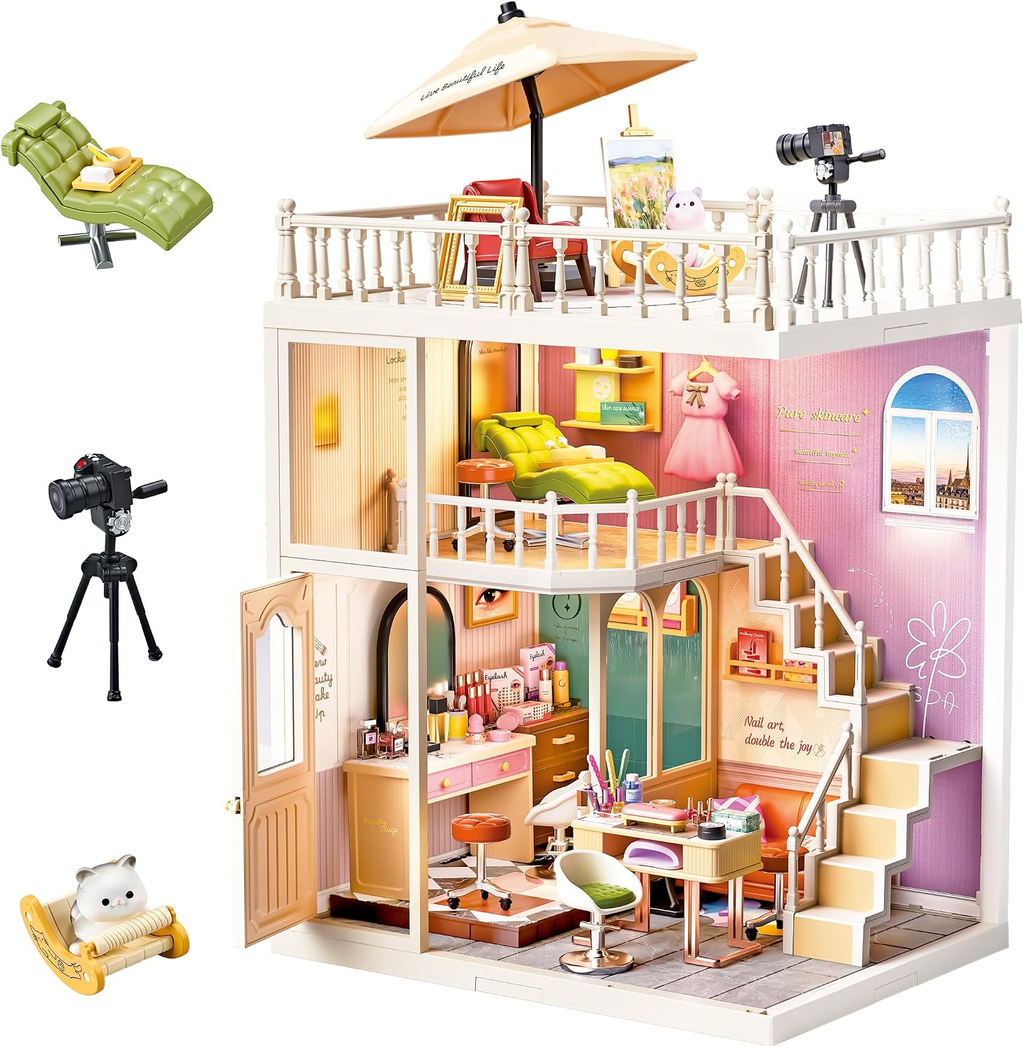 fairy-care-dreamy-bay-beauty-shop-miniaturhaus-203-tlg image 2