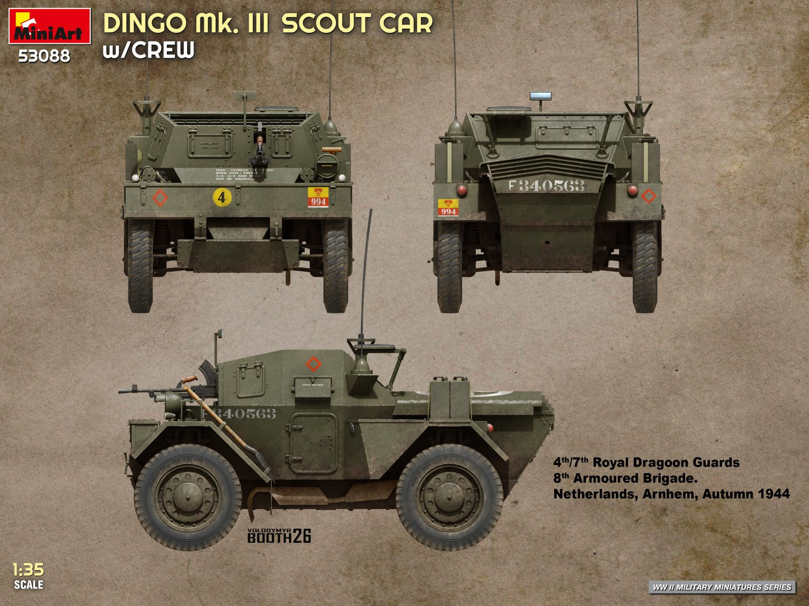 miniart-53088-dingo-mk-iii-scout-car-modellbausatz-figur image 5
