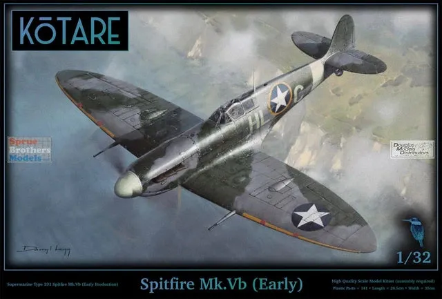 kotare-k32006-1-32-spitfire-mk-vb-early-flugzeugmodell image 1
