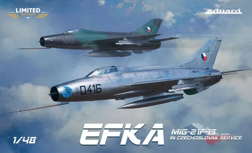 eduard-11190-mig-21f-13-efka-flugzeugmodell-1-48-limited image 1