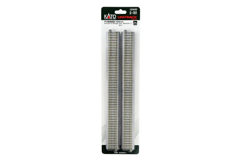 hobbytrain-gleise-gerades-gleis-369mm-beton-4-st-ck-n image 1