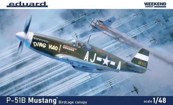 eduard-84209-p-51b-mustang-birdcage-flugzeugbausatz-1-48 image 1