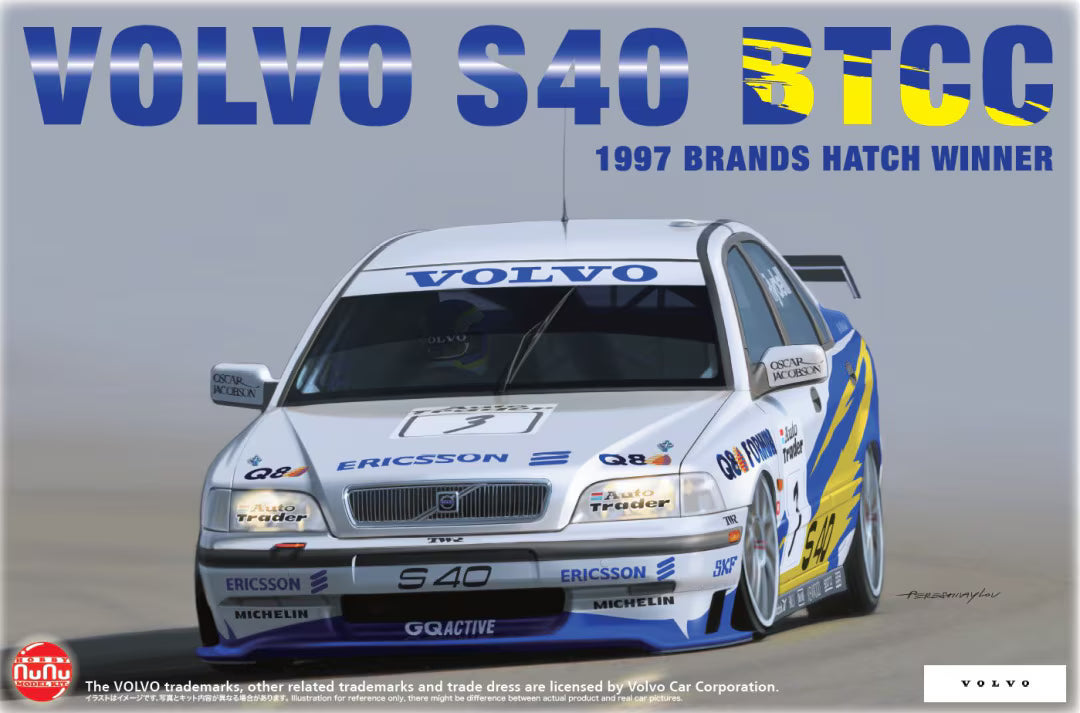nunu-24034-volvo-s40-btcc-winner-1997-auto-bausatz-1-24 image 1