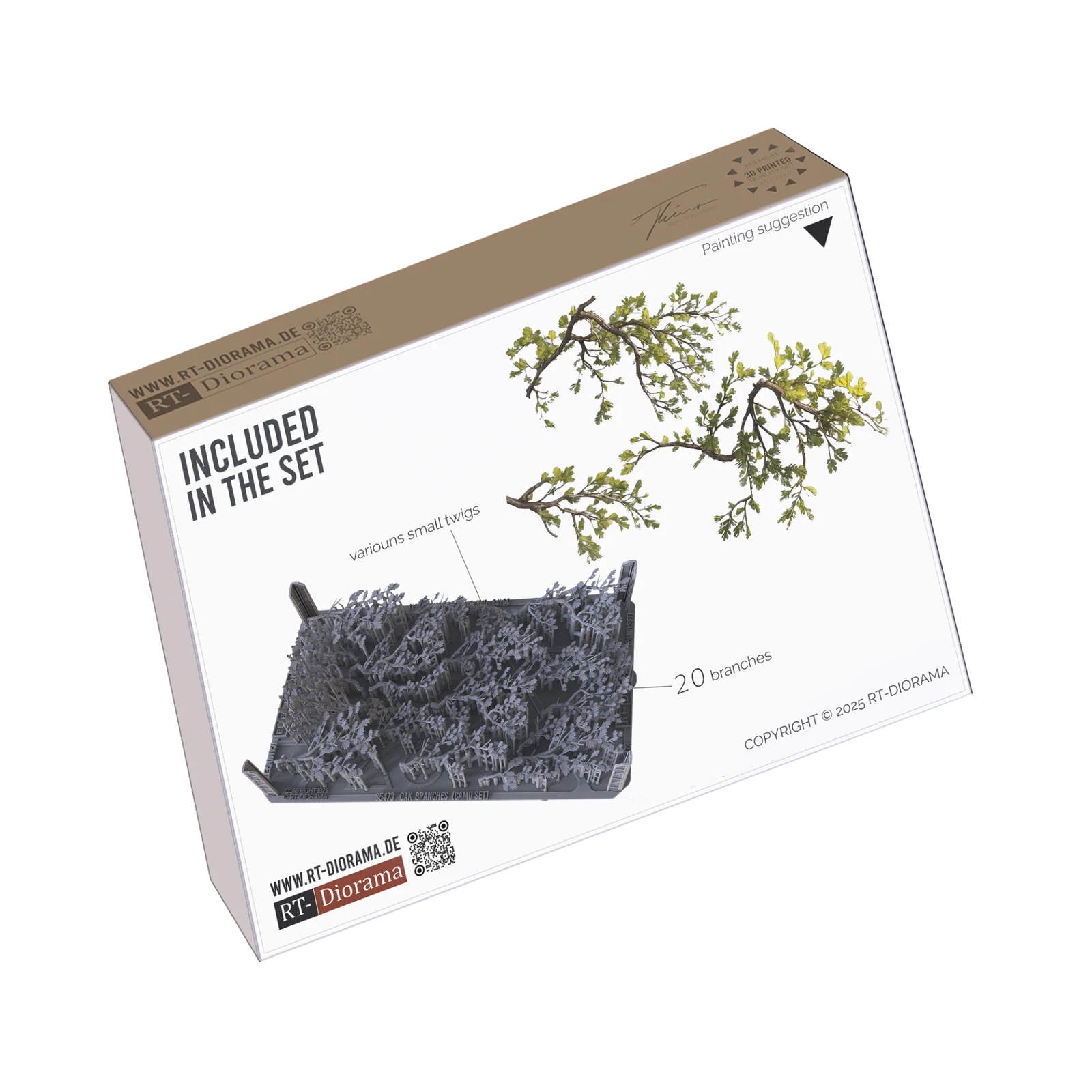 rt-diorama-35473-eichen-zweige-tarnlaub-diorama-1-35 image 2
