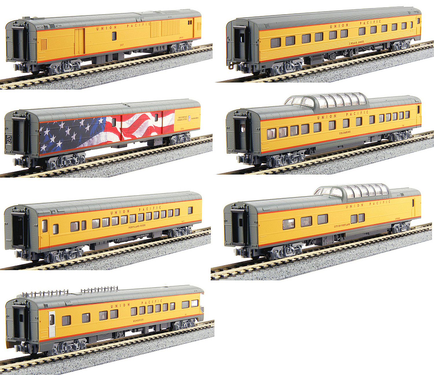 hobbytrain-k10-086-up-excursion-train-personenwagen-7er-set-epoche-v-vi image 1