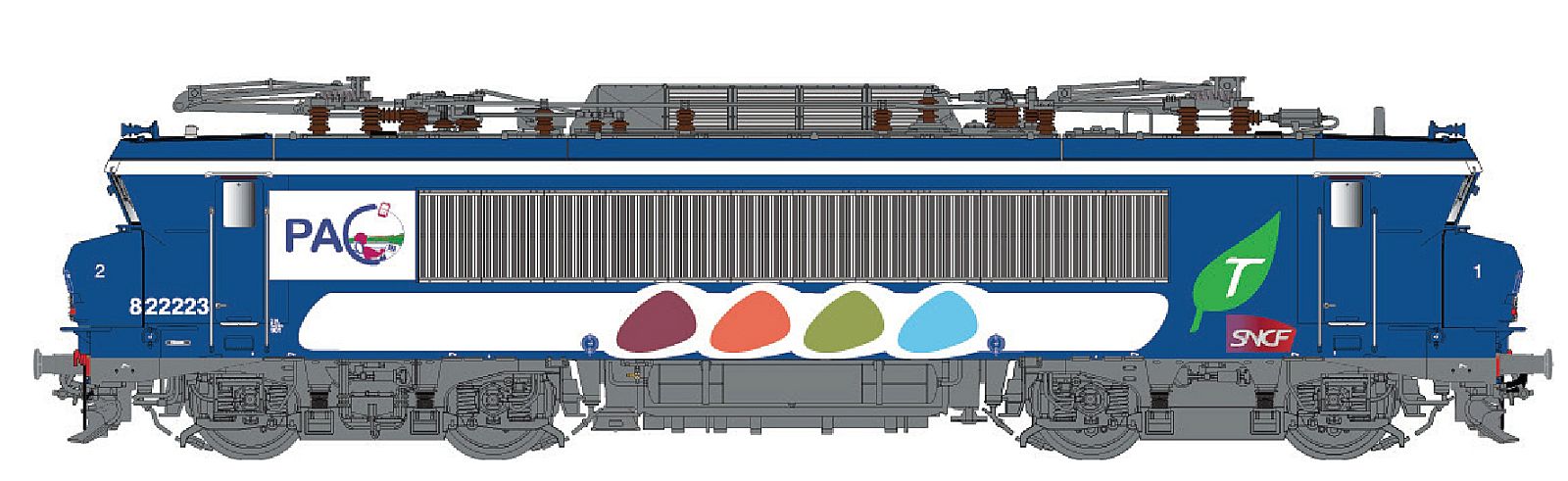 hobbytrain-elektrolok-bb-22223-sncf-e-lok-transilien-ac image 1