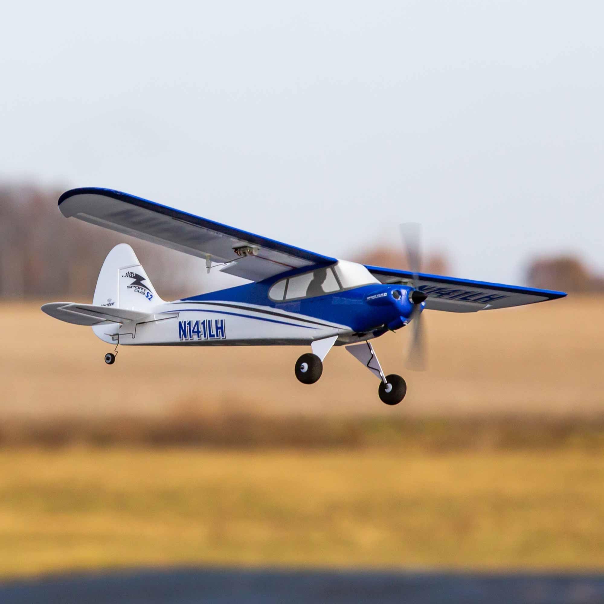 hobbyzone-sport-cub-s-2-rc-flugzeug-rtf-wei-blau-mit-safe image 5
