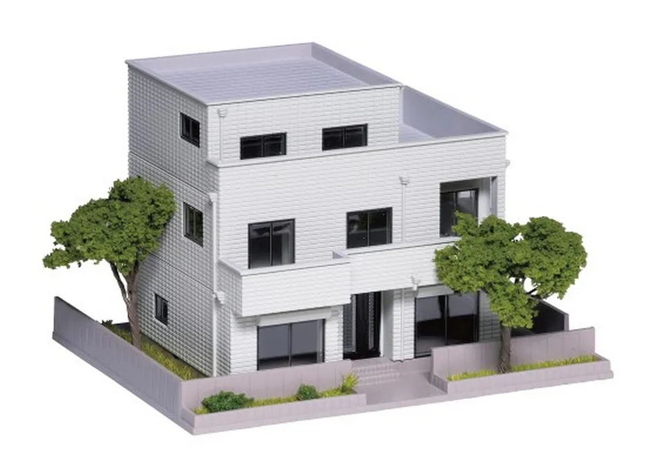 hobbytrain-wohnhaus-n-claremont-geb-ude-spur-n-grau image 1