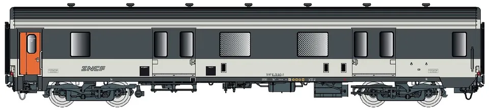 hobbytrain-zubeh-r-packwagen-mc76-dd2-sncf-corail-spur-n image 1