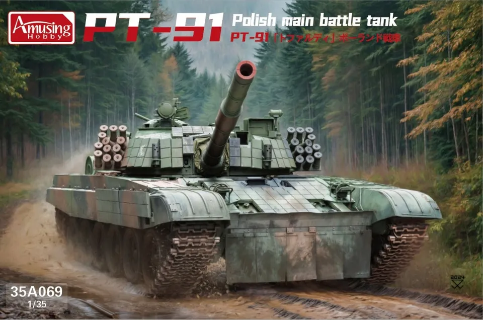 amusing-hobby-36a069-pt-91-panzer-modellbausatz-1-35 image 1